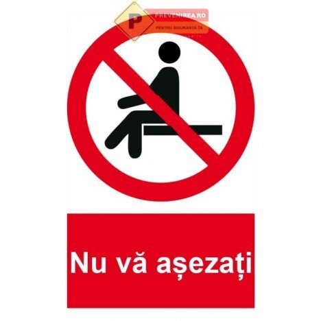 Indicator nu va asezati